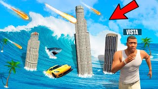 SOBREVIVE al TSUNAMI en GTA 5 [upl. by Richmond]