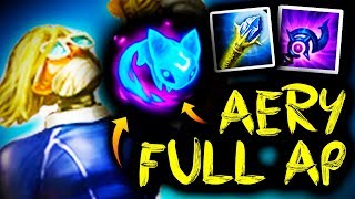 SirhcEz  FULL AP AERY RUNE DAMAGE SINGED IS CRAAAZY  S8 SINGED BUILD [upl. by Rastus]