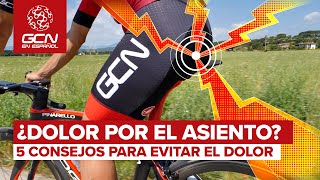 5 Consejos Para Evitar el Dolor Producido por el Sillín de la Bici [upl. by Annailuj]