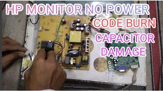 hp monitor repair  hp monitor  hp monitor no power [upl. by Suez]