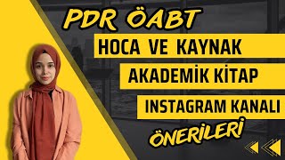 PDR ÖABT Kaynak Önerileri [upl. by Ailet]