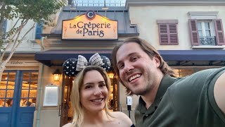 La Crêperie de Paris at Epcot  Full Dining Experience amp Review  France Pavilion  WDW 2022 [upl. by Nevarc922]