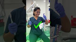 तुम्ही ब्रश कसे करता किती पेस्ट घेता dentalhygiene dentist marathireels shorts dentalclinic [upl. by Nahtanaj]