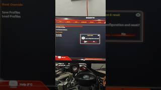 💢 Ddr4 XMP Ram Enable Bios in Gigabyte Ryzen Motherboard  shorts youtubeshorts gaming gigabyte [upl. by Assilem287]