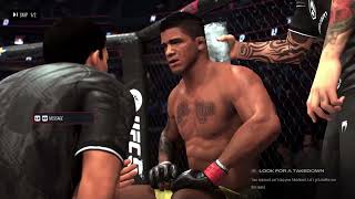 UFC 5 Div 13 Title Loss close fight [upl. by Ahsiniuq]