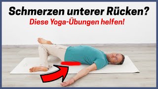 18 Minuten EINFACHE YogaÜbungen gegen Rückenschmerzen [upl. by Ivgnout448]