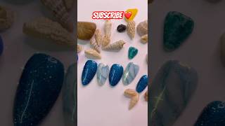 Marble nails 💅 shortvideo nails nailart simple [upl. by Barnet]