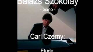 Carl Czerny Etude Op 740 No 50 gmoll  Balázs Szokolay [upl. by Letnohc]