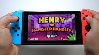 Henry The Hamster Handler Nintendo Switch gameplay [upl. by Leile462]