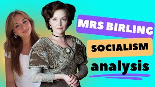 Grade 9 Mrs Birling Analysis  Socialism Vs Capitalism [upl. by Yrevi854]