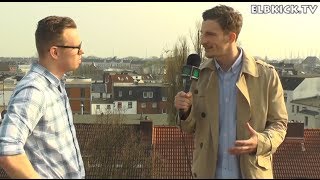 Interview mit Mirco Peters SV GrünWeiss Harburg  ELBKICKTV [upl. by Madi]