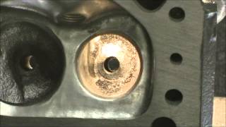 Chevy 350 TBI Cylinder Head Stage IV part 4 [upl. by Ecnerwaled]