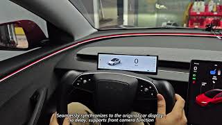 New 2024 Tesla 88inch Display with Apple CarPlay amp Front Camera Upgrade for Tesla Model Y3 tesla [upl. by Leoy623]