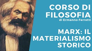 Marx il materialismo storico [upl. by Dlarrej]