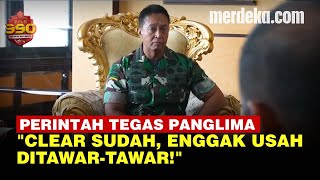 KERAS Panglima TNI Jenderal Andika Mau Prajurit Bermasalah Diusut Hingga Tuntas [upl. by Akineg]