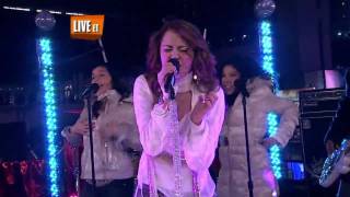 Miley Cyrus LIVE Start All Over at New Year Eve 2007 [upl. by Mokas]