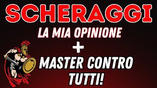 ALESSANDRO SCHERAGGI la mia opinione e argomento delle LIVE tutti contro Master [upl. by Vocaay729]