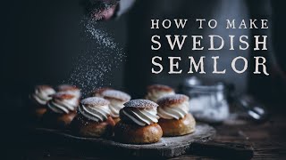 How to make Swedish Semlor  Swedish Semla Recipe [upl. by Ackler300]