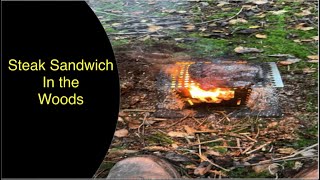 Ultimate Steak Sandwich on a Bushbox Stove [upl. by Calandra]