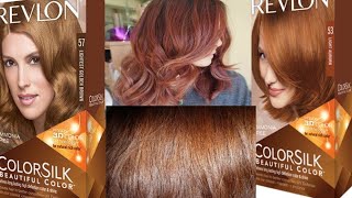 Revlon colour review shade 5357 hair colour ab golden colour bgair cutdown ky easy formula part1👍 [upl. by Sennahoj283]