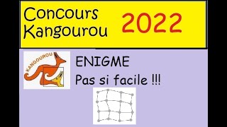 Enigme pas facile  Concours Kangourou maths 2022 sujet S 20 les centrales [upl. by Martel44]