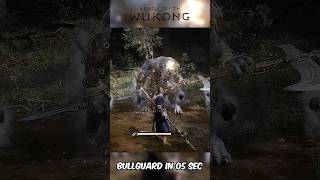 Bullguard Boss In 10 Seconds Black Myth Wukong blackmyth wukong [upl. by Zacharia605]