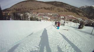 GoPro HD Olympic Superpipe Practice Copper Mountain Resort [upl. by Nelleoj]