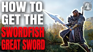 How to get the SWORDFISH GREAT SWORD Assassins Creed Valhalla [upl. by Tomlin431]