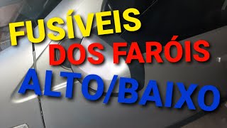 COMO TROCAR FUSÍVEIS DOS FARÓIS ALTO E BAIXO SANDERO 2013 [upl. by Zoba212]