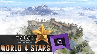 The Talos Principle Road to Gehenna DLC  Part 8 World 4 Stars [upl. by Aanas]