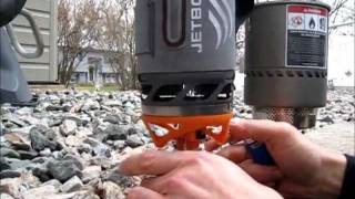 JETBOIL SOL VS MSR REACTOR COLD WEATHER USE [upl. by Shirline]