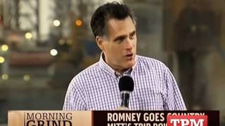 Mitt Romney quotI Like Gritsquot [upl. by Bailie]