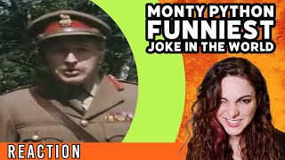 American Reacts  MONTY PYTHON  Funniest Joke in the World [upl. by Bowles86]