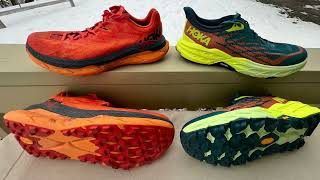 Tecton X Hoka Speedgoat 5 and EVO Speedgoat Which to Choose Hoka Comparison Reviews [upl. by Pellet]