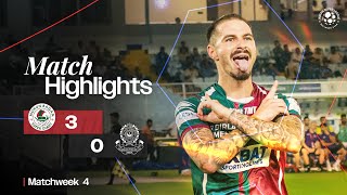 Match Highlights  Mohun Bagan Super Giant 30 Mohammedan SC  MW 4  ISL 202425 [upl. by Esiralc]