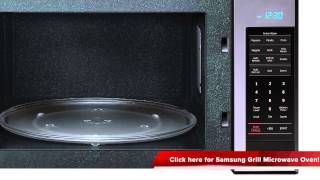 Samsung Counter Top Grill Microwave Oven Review [upl. by Kenzie948]