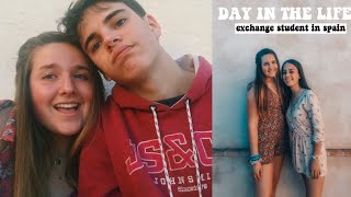 DAY IN MY LIFE  foreign exchange student in spain [upl. by Eramat796]