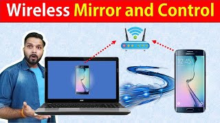 Wireless Control and Mirror your Android Phone on PC  Learn to Use Scrcpy Part2 [upl. by Tennek]