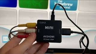 AV2HDMI SETUP  How to Convert AVRCA to HDMI [upl. by Joli830]