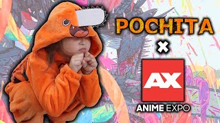 Pochita Barks At Anime Expo 2023 ft Bonnie Ayame [upl. by Uahsoj230]