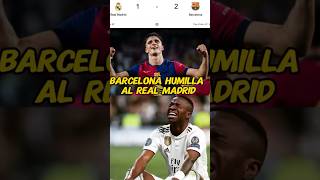 EL BARCA SE PASEA AL REAL MADRID barcelona realmadrid [upl. by Hausmann]