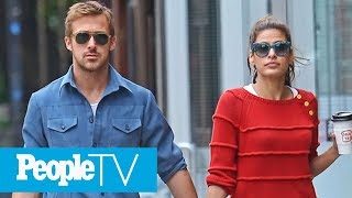 Eva Mendes and Ryan Gosling’s beautiful Love Story lovestory love celebritymarriage [upl. by Aehtela]