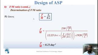 Analysis of complete mix Activated Sludge Process ASP [upl. by Nnylyram]