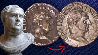 Restoring a Ancient Roman Silver Denarius 69 AD [upl. by Nonnerb]