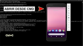 ✅ABRIR EMULADOR ANDROID DESDE CMD SIN ABRIR ANDROID STUDIO [upl. by Aelyak803]