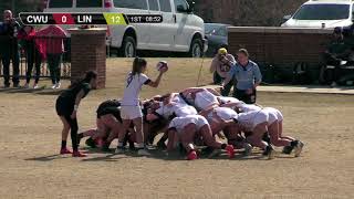 2019 Womens D1 Elite Semis  Lindenwood v CWU Full Match [upl. by Cleland213]