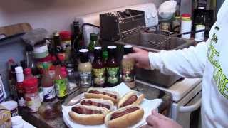 Deep Fried Bacon Wrapped Hot Dogs [upl. by Silvano5]