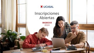 Universidad Ucasal  Inscripciones 2024 [upl. by Ridglee]