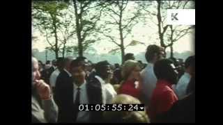 1960s Colour London Home Movie Footage Speakers Corner [upl. by Anyela]