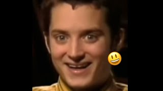 the elijah wood interview being the reason i want to watch lotr [upl. by Aratahs]